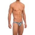thumbnail image 2 of Gary Majdell Sport Mens New Hot Zebra Print Thong Swimsuit Size Small, 2 of 4