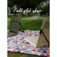 thumbnail image 3 of New CLS outdoor camping backrest cushion chair portable folding chair tent leisure chair balcony park lawn picnic chair, 3 of 4