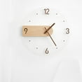 thumbnail image 2 of Wall Battery Operated 16 Inch Silent Non-Ticking Wall Clocks - Simple Nordic Style Decorative for Living Room Decor, Kitchen, 2 of 8