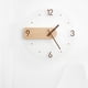 thumbnail image 3 of Reloj de pared moderno Perfecl 16 pulgadas negro, 3 of 8