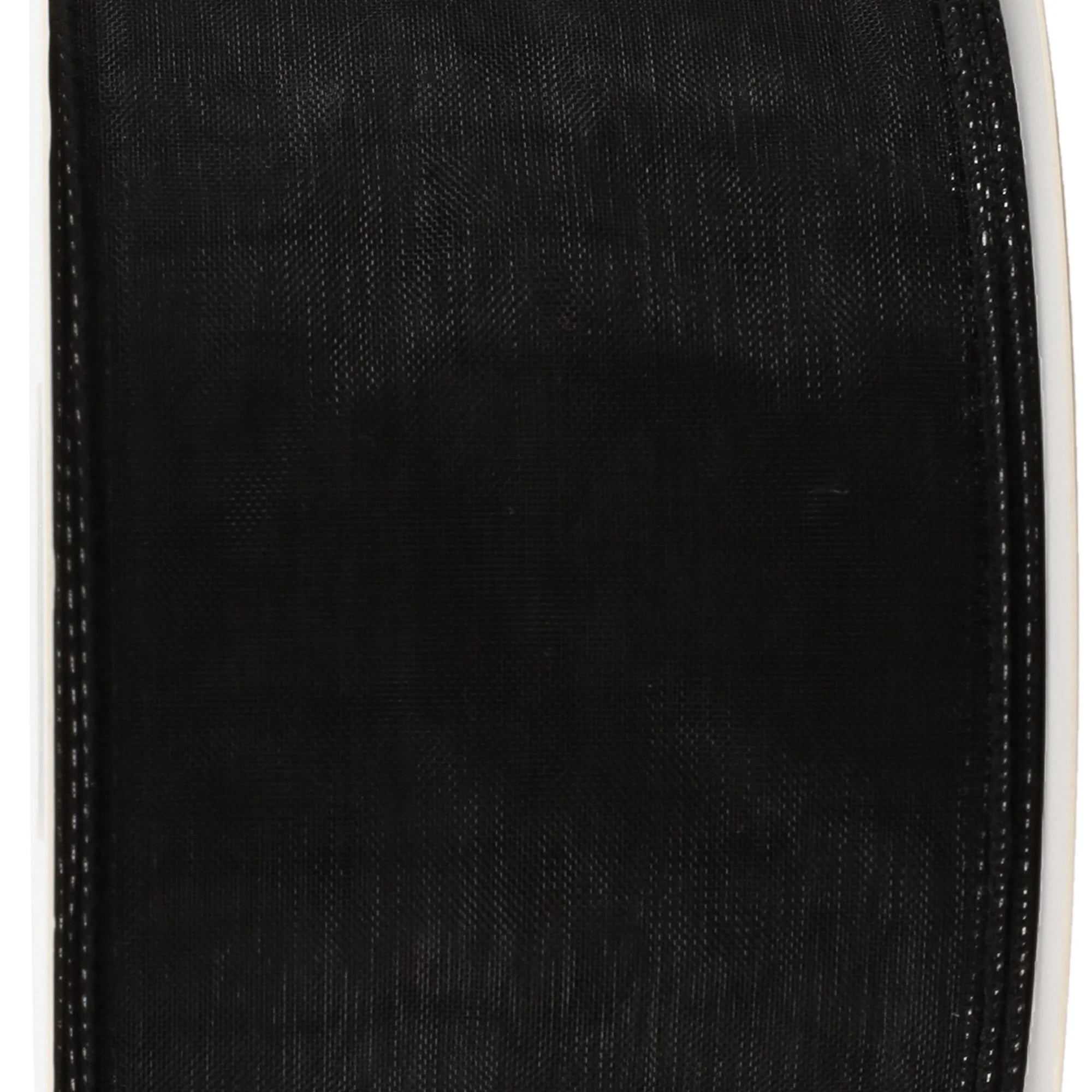 LaRibbons 2 1/2" Wired Sheer Ribbon | Black | 50 Yard Roll
