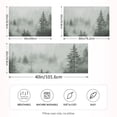 thumbnail image 2 of Yayeee Pillowcase Standard Size Set of 2 Satin Wrinkle Resistant Pillow Case, Foggy Forest, 2 of 7