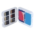 thumbnail image 3 of HLONK 1/50 Pcs Portable Memory Card Transparent Storage Box, 3 of 7