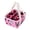 pink chicken, variant on Eggss Collecting Basket Eggs Bags with 9 Pouches Canvas Eggs Holder with Bottom Board, Collector & Container for Ducks