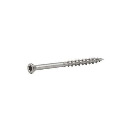 

No.7 x 2.25 in. 1 lbs Star Flat Head Deck Screws - Pack of 6
