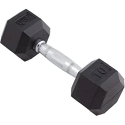 Buy 10 lb Rubber Encased Hex Dumbbell Online Dominican Republic Ubuy