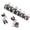 Φ13, variant on 2pcs 304 Stainless Steel Rubber Lined P Clips Cable Mounting Hose Pipe Clamp