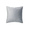 thumbnail image 1 of Cateissary Funda para cojín de asiento, repuesto de Color sólido, suave, decorativa, respetuosa con la piel, reutilizable, funda de almohada Decoración del hogar Gris 45x45cm, 1 of 6