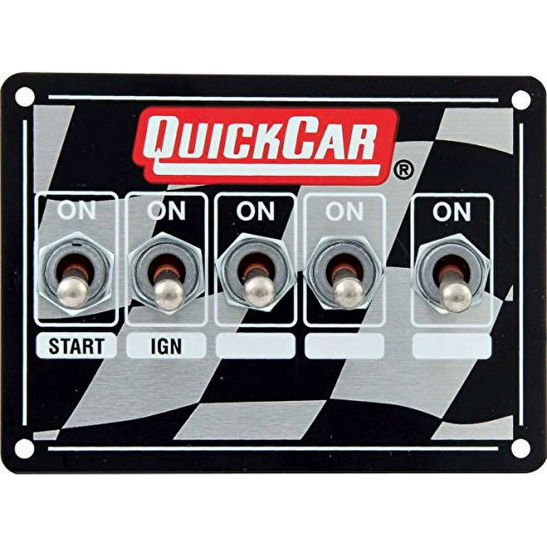 QuickCar Ignition Control Panel - Single Box Dual Trigger QuickCar Ignition Control Panel - Single Box Dual Trigger