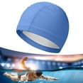 thumbnail image 4 of Gorro de natación Jadeshay PU suave y cómodo para adultos, 4 of 8