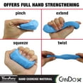 thumbnail image 3 of CanDo TheraPutty Standard Hand Exercise Putty For Rehabilitation, Exercises, Hand Therapy, Occupational Therapy, Hand Strengthening, Improve Motor Skills, Stress Relief, 3 of 3