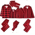 thumbnail image 1 of Family Matching Outfits Matching Pajamas for Family 2024 Christmas Holiday Outfits Xmas Santa Reindeer Sleepwear Buffalo Pants Loungewear Pijamas para Bebes, 1 of 7