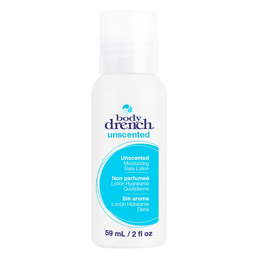 Body Drench Unscented Moisturizing Daily Lotion, 2 Fl Oz