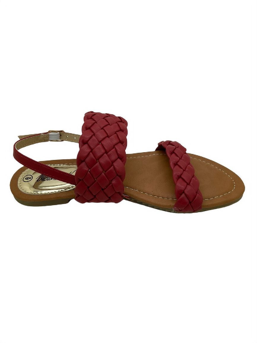 Women Fashion Victoria K Double Braided Sandals, Everyday Sandals, Vacation/Summer Sandals,5 colors size 6-10