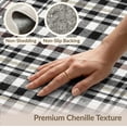 thumbnail image 6 of ODIKA 8'x10' Washable Area Rug Non-Slip Chair-Friendly Mat Checkered Under Farmhouse Tartan Gingham Doormat Layering Plaid Flowing Dynamic for Dining Room, Large Office, Lounge, 6 of 7