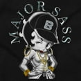 thumbnail image 2 of Betty Boop Bling Major Sass Cartoon Hoodie Sweatshirt Women Brisco Brands S, 2 of 4