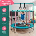 thumbnail image 3 of Trampolin para Niños Brincolin Infantil LITTLE MONKEY 142 cm Multijuego con Proteccion, 3 of 8