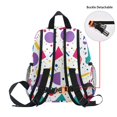 thumbnail image 5 of FORMRS School Backpack with Front Zippered Pocket 12" Student Travel Daypack, Retro Round, 5 of 6