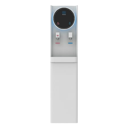 Drinkpod Bottleless Water Dispenser - Stylish Water Cooler System with 3 Water Filter Set - Connects To Coffee Maker or Ice Maker – Child-Safe Hot Cold Filtered Water Machine for Home and Office