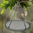 thumbnail image 6 of SharkTRUE Spillproof Seed Catcher Tray Bird Feeders Large Capacity Rusts Resistant Outdoor Yard Feeding Bird Feeding Platform Accessory, 6 of 9