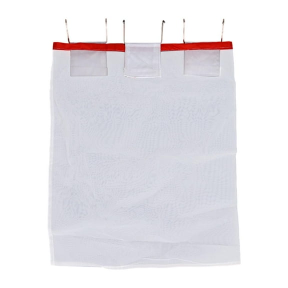 EHJRE Honey Filter Bag Mesh with Metal Hooks,Straining Bag Equipment Honey Extractor Nylon Strainer for Farm, Buckets or Jars, Home