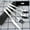 Black, variant on 4Pcs Stainless Steel Cutlery Set, Reusable Travel Flatware with Carrying Case, Rustproof Camping Utensils for Outdoor & Picnic