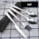 thumbnail image 1 of 4 Pcs Stainless Steel Knifes Fork Spoon Family Travel Camping Cutlery Eyeful, 1 of 2