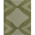 thumbnail image 2 of Unique Loom Outdoor Modern Collection Area Rug - Tambor (9' x 12' Rectangle Green/Ivory), 2 of 6