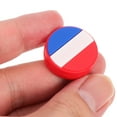 thumbnail image 5 of FRCOLOR Tennis shock absorber 6pcs Racket Vibration Dampeners National Flag Designed Tennis Racket Shocking Absorbers,0.87"X0.87"X0.2", 5 of 5