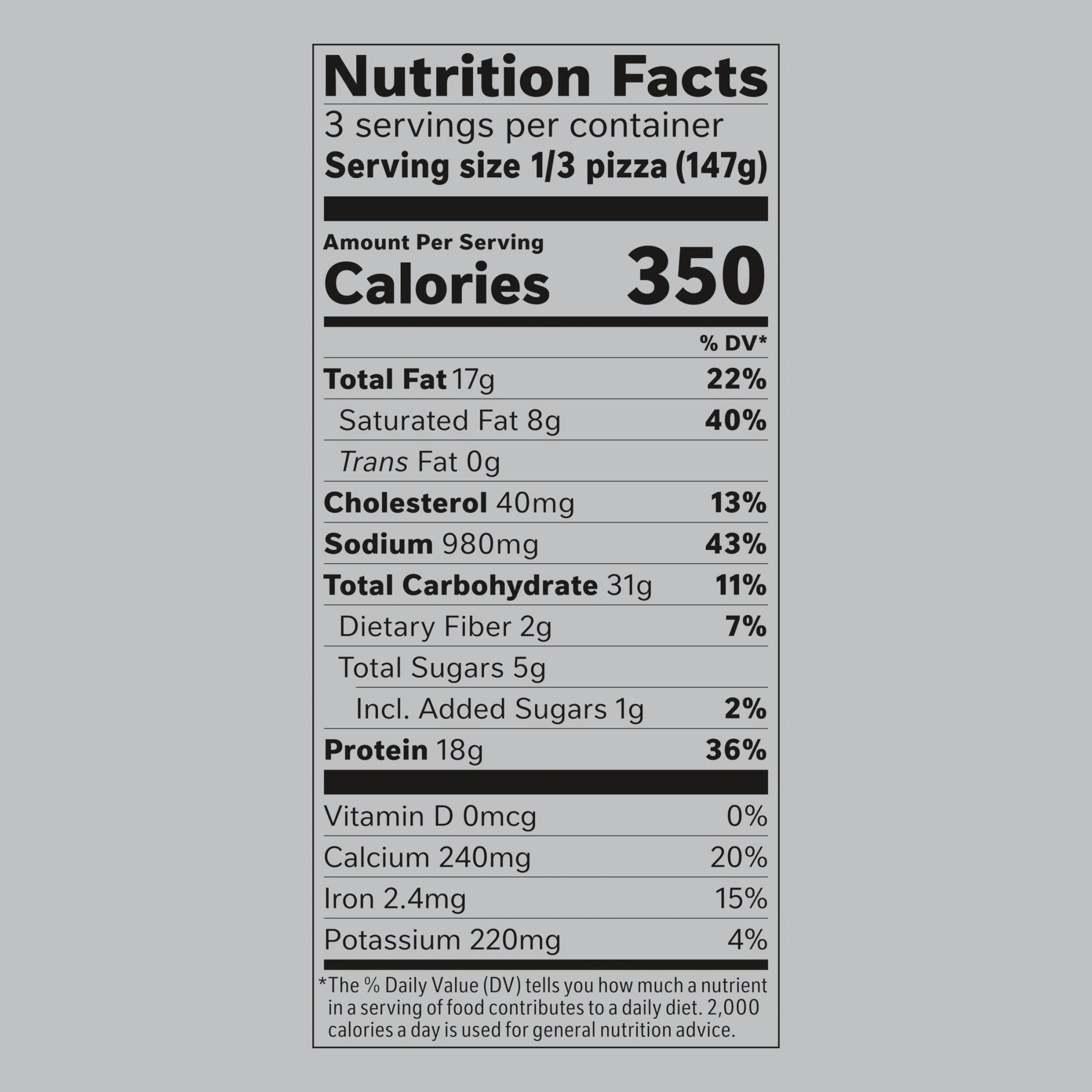 California Pizza Kitchen Sicilian Thin Crust Pizza, Marinara Sauce, 15.5 oz (Frozen)