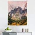 thumbnail image 1 of Nature Tapestry, Idyllic Mountain Snowy Peaks and Clouds in the Sky on High Valley Print, Fabric Wall Hanging Decor for Bedroom Living Room Dorm, 5 Sizes, Multicolor, by Ambesonne, 1 of 1