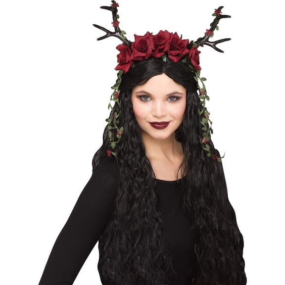 Faun Fantasy Headpiece (Red)