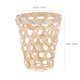 thumbnail image 2 of OULII 2Ud Funda Para Botella De Bambú Tejido Hexagonal Beige Para Cocina, 2 of 6