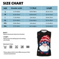 thumbnail image 6 of Pofeuu Gnome Independence Day Print Men's Muscle T-Shirt, Sleeveless, Muscle Tank, Classic Muscle Tee Top For Men Casual Sleeveless Muscle T-Shirt Trendy Clothes-Medium, 6 of 7