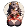 thumbnail image 3 of Ergonomic 3D Anime Girl Mouse Pad With Wrist Support - High-Quality Silicone, Comfortable Design For Relax & Office Use - Perfect Gift Idea, 3 of 5