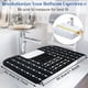 thumbnail image 5 of Almohadilla de silicona Cubierta superior plegable para lavabo, tapete de limpieza de brochas de maquillaje de silicona, herramientas de maquillaje, organizador para lavabo de baño, encimera, 5 of 8