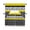 Yellow, variant on Black Yellow Kitchen Curtains Set for Windows 3 Piece Cafe Curtains 24 Inch Length Swag Curtains Valances and Tier Set Garden Floral Stripe Aesthetic Flower Boho Drapes for Bedroom Bathroom