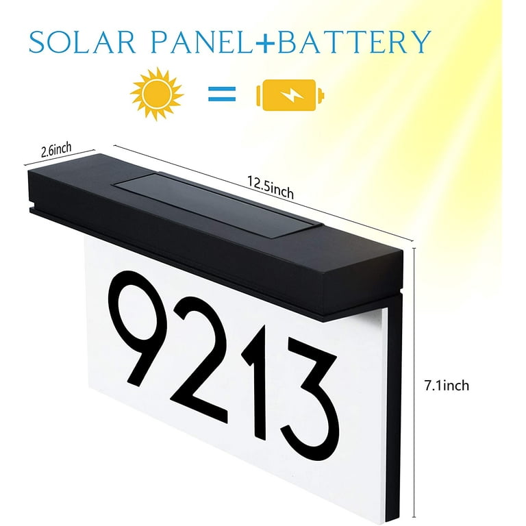 Lighted Address Plaques Canada Shelly Lighting