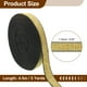 thumbnail image 2 of Cintas Elásticas de Costura Brillantes, Cinta Elástica de Estiramiento de 0.6" x 5 Yardas para Cinturilla de Manualidades DIY (Borde Negro Dorado), 2 of 6