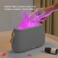 thumbnail image 4 of Humidificador Dgankt con difusor de llama para habitaciones grandes, humidificador, difusor de aroma portátil y silencioso para el hogar, la oficina o el yoga. Difusor de aceites esenciales., 4 of 8