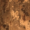 thumbnail image 1 of Ahgly Company Indoor Square Oriental Orange Industrial Area Rugs, 6' Square, 1 of 4