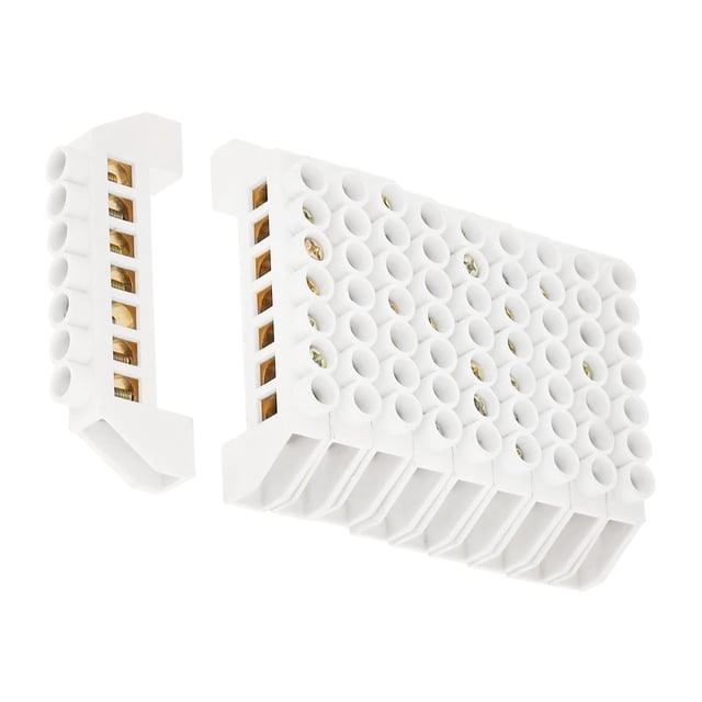 Bloc de Borne, Conception de Pont de 7 Trous 10pcs Conception Révolutionnaire de Borne de Vis en Laiton