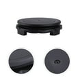 thumbnail image 3 of CIMAXIC Round Wooden Base for Decorative Flower Pot Black Timber Large Size 1pc,6.69"X6.69"X1.97", 3 of 5
