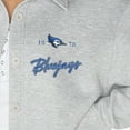 thumbnail image 3 of Women's Gameday Couture Ash Creighton Bluejays Foundation Full-Button Long Sleeve Overshirt, 3 of 3
