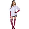 thumbnail image 5 of WoWstyle Thigh High Socks for Women Over The Knee Stockings Striped Cocks Extra Long Cosplay Costumes Accessories, 5 of 7