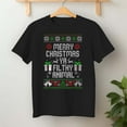 thumbnail image 2 of Merry Christmas Animal Filthy Ya Xmas Family Pajama – T-Shirt, Hoodie & Sweatshirt – Holiday Humor – Festive Family Fun, 2 of 6