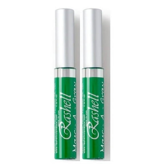 (2PACK) Rashell Masc-A-Gray Hair Color Mascara-Green(#116) "MANGO SIX B&M"