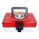 thumbnail image 1 of Caja organizadora de tarjetas, estuche coleccionable, contenedor de almacenamiento, porta tarjetas, caja de almacenamiento de tarjetas para mesa, comedor, hogar, recuerdos de fiesta Rojo claro, 1 of 9