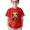 w93# Red274, variant on Wuxian Boys Kid Girls Cute Mardi Gras Shirts Cartoon Graphic Short Sleeve Crewneck Sports Casual Comfortable T-Shirt For Toddler Breathable Comfortable Tee Top Dailywear Basic Tees,Black,3-4 Years