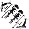 thumbnail image 3 of AUTOMUTO Struts & Shocks Front Strut Spring Assembly Control Arm and Ball Joint Assembly Stabilizer Bar Link Kit Tie Rod End Fit For 2004-2009 for Nissan Quest 172271 172272 K620560 K620561, 3 of 5